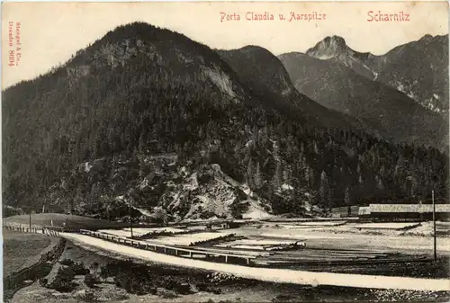 Scharnitz, Porta Claudia u. Aarspitze -370678