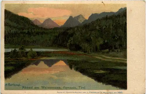 Abend am Weissensee, Fernpass, Tirol -369986