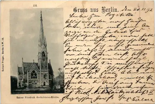 Berlin, Kaiser Friedrich, Gedächtnis-Kirche -371212