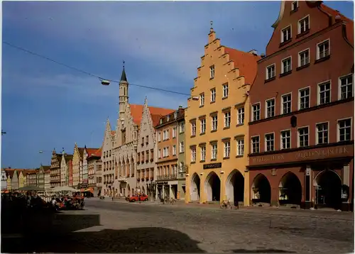 Landshut, Altstadt mit Rathaus -370330