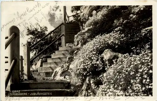 Graz, Schlossberg - Jubiläumssteig -369824