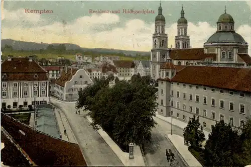 Kempten, Residenz- und Hildegardplatz -370942