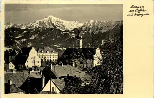 Murnau am Staffelsee mit Heimgarten -370184