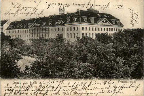 Halle a.S. , Frankestiftung -371728