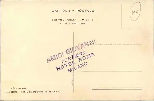 Milano - Hotel Roma -429096