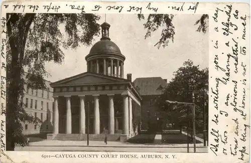 Auburn - Cayuga County Court House -100092