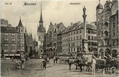 München, Marienplatz -371150