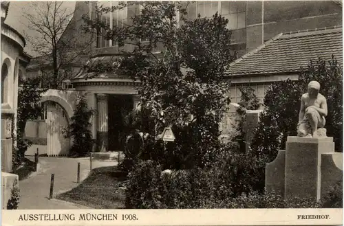 München 1908 Ausstellung, Friedhof -371146