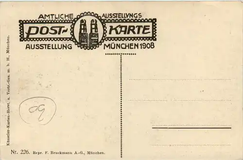 München 1908 Ausstellung, Friedhof -371146