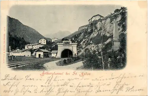 Arlbergtunnel bei St. Anton -371818