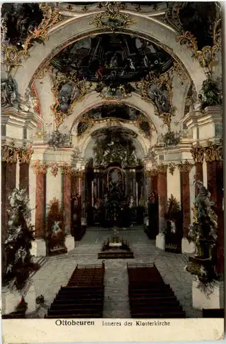 Ottobeuren, Inneres der Klosterkirche -370944