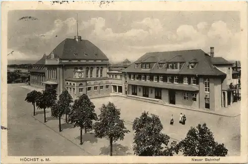 Höchst a.M., Neuer Bahnhof -369460