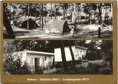 Göhren, Zeltplatz 1967 u. 1977 -371506