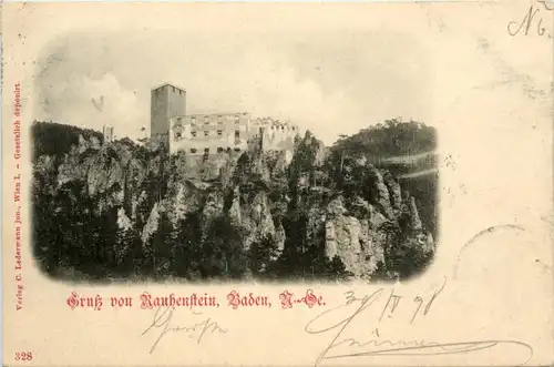 Gruss aus Rauhenstein, Baden -371084