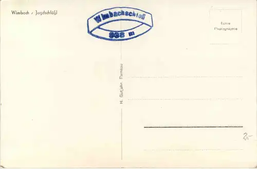 Wimbach, Jagdschloss -371104