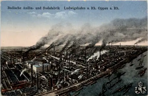 Ludwigshafen, Badische Anilin- und Sodafabrik -371606