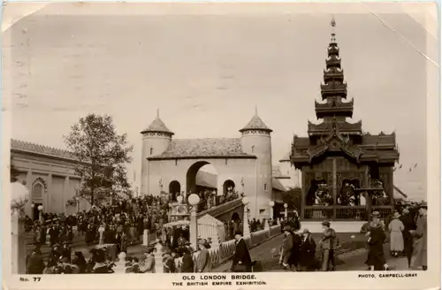 Old London Bridge - The British Empire Exhibition -100796