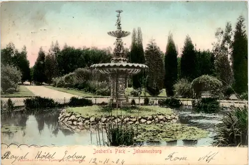 Johannesburg - Jouberts Park -100402