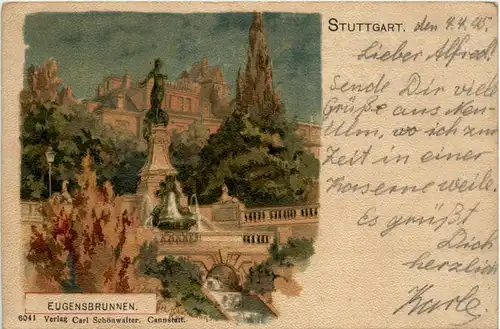 Stuttgart, Eugensbrunnen -371786