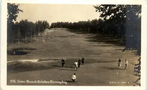 Murray Bay - 12th Green Manoir Richelieu - Gold -100876