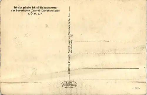 Schulungsheim Schloss Hohenkammer -369960