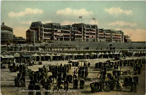 Scheveningen - Strand en Hotel Garni -100562