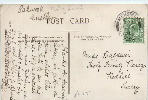 Plowing with Yoked Oxen in Palestine -101036