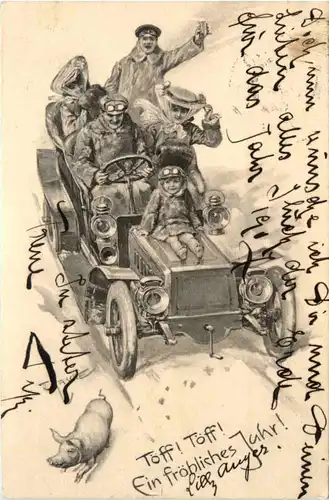 Neujahr - Auto -100134