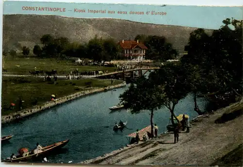Constantinople - Kiosk Imperial aux eaux souces d Europe -101172