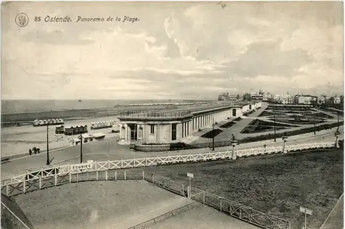 Ostende - Panorama de la Plage -100686