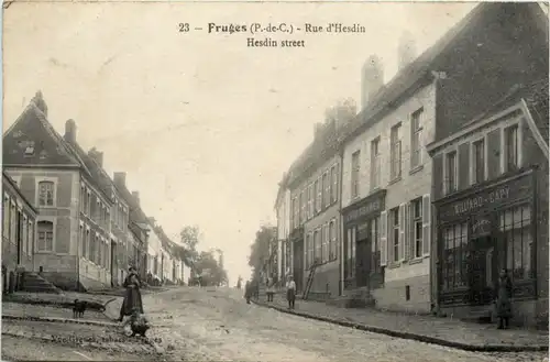 Fruges - Rue d Hesdin -100766