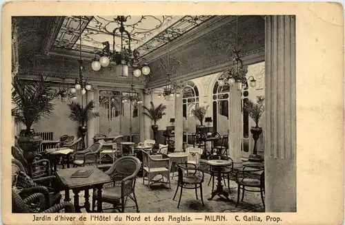 Milan - Jardin d hiver de l Hotel du Nord -101022