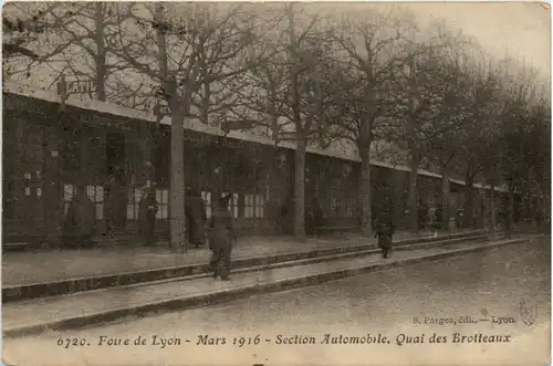 Foire de Lyon - Mars 1916 Section Automobile -100128