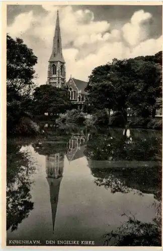 Kobenhavn - den Engelske Kirke -101242