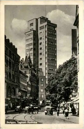 Stuttgart, Tagblatt-Hochhaus -370840