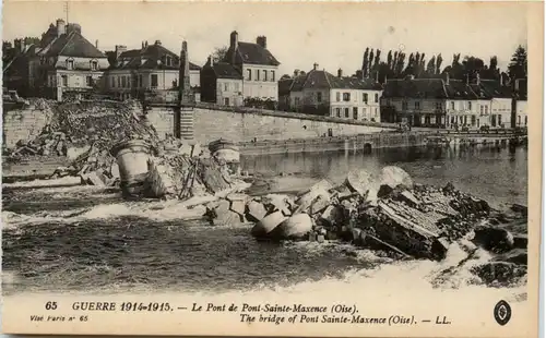 Le Pont de Pont Sainte Maxence -100770