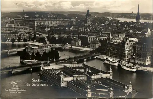 Stockholm fran Stadshusets -101692