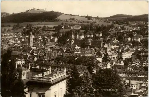 St. Gallen mit dem Freudenberg -100810