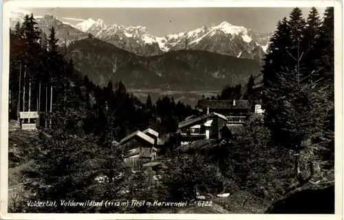 Voldertal, Volderwildbad, Tirol . Karwendel -370960