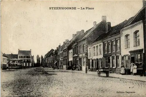 Steenwoorde - La place -100854