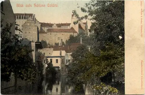 Blick aufs Schloss Colditz -371120