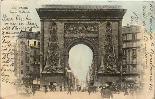 Paris - Porte St. Denis -101930