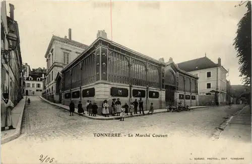 Tonnerre - Le Marche Couvert -101954