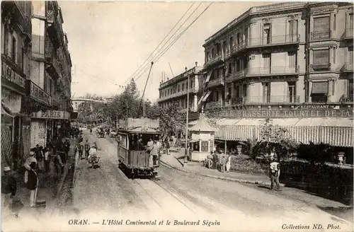 Oran - L Hotel Continental - Tramway -101742