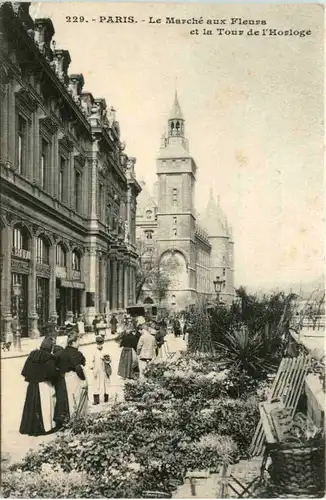 Paris - Le Marche aux Fleurs -102126