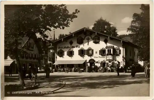 Oberammergau - Am Dorfplatz -100828