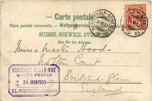 Jungfraubahn - Station Eigergletscher -100908