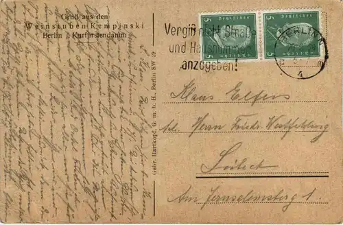 Berlin, Weinstuben Kempinski -371440