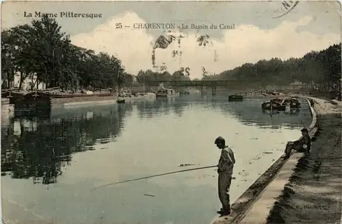 Charenton - Le Bassin du Canal -101920