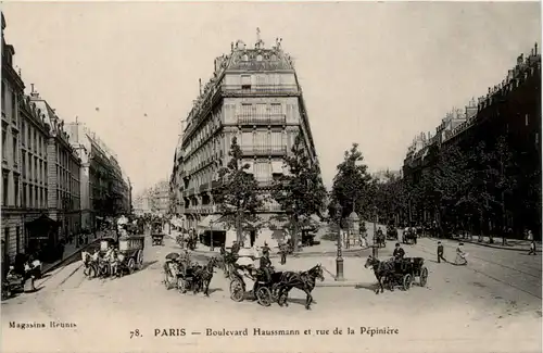 Paris - Boulevard Haussmann -102078
